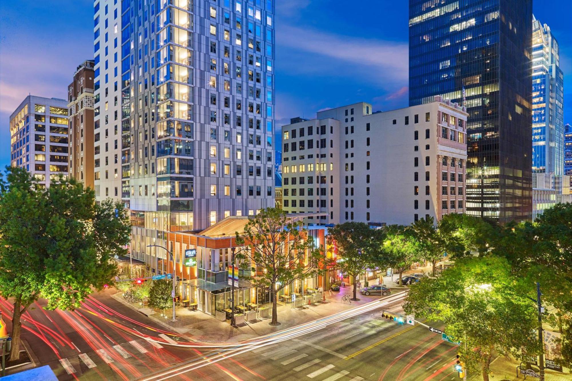 Hotel Aloft Austin Downtown Exterior foto