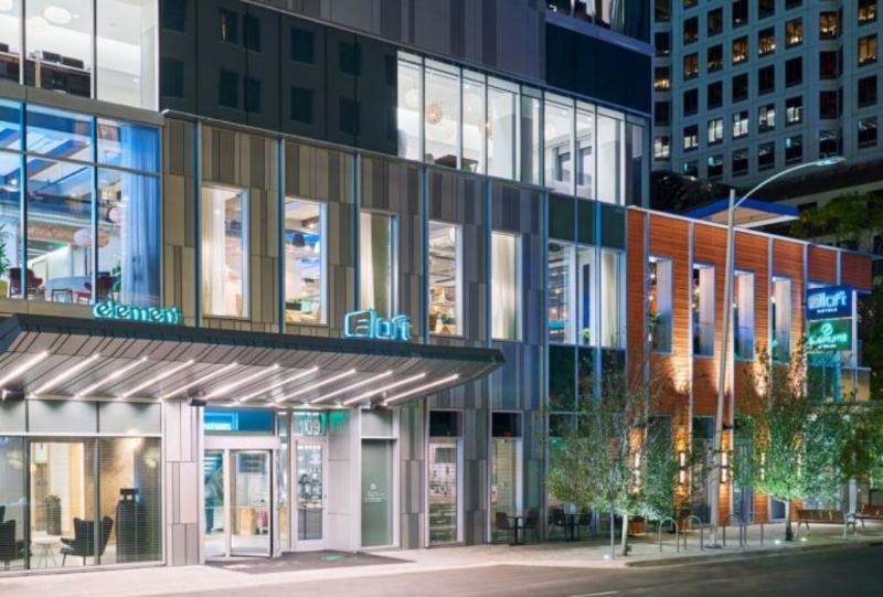 Hotel Aloft Austin Downtown Exterior foto
